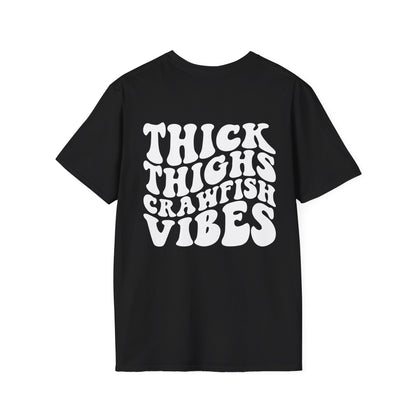 Unisex Thick Thighs Crawfish Vibes Tee